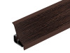 Thermoplast 120 - Плинтус - 2017      Венге 18*18*3000 (MRK 120-1223)
