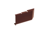 Заглушка для навеса SCARPI-4, правая, коричневая   290.27.942/965