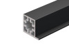 CADRO Профиль с бортиком для панели 16мм, 3м, черный (31562)