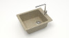 Мойка Модель 8, Квадратная 425х500х195мм, Песочный Q5  Мрамор