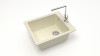 Мойка Модель 8, Квадратная 425х500х195мм, Бежевый Q2  Мрамор