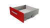 Ящик СТАРТ с ПРЯМЫМИ боковинами Серый SB19GR.1/450, выс. стенки 118мм