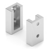 АРИСТО Крепление стена-стена для алюминиевого вешала, серебро   AA0956