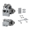 9339366 Комплект фурнитуры WingLine L 2024, medium, с самозакрыванием, серый, правый