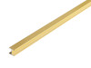 Планка щелевая 6 мм, L=0,6м (Для мебельного щита)  Золото