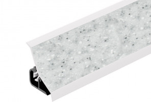 Thermoplast 120 - Плинтус - 2235      Семолина серая 18*18*3000 (MRK 120-1239)