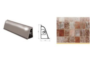 Thermoplast 740 - Плинтус - 2024      Кафель 37*24*3000 (AP 740-1229)