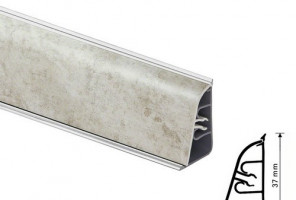 Thermoplast 850 - Плинтус - 3062 (4,2)      Опал светлый (Скиф 182)  37*24*4200 (AP 850-1232)