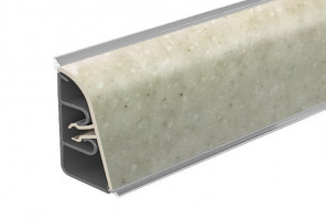 Thermoplast 850 - Плинтус - 2236 (4,2)      Семолина бежевая 37*24*4200 (AP 850-1231)