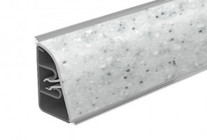 Thermoplast 850 - Плинтус - 2235 (4,2)      Семолина серая 37*24*4200 (AP 850-1239)