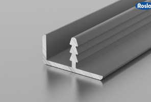 Профиль AL ДР 1-07 (врезной 16мм) Серебро