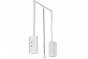 Пантограф GTV 830/1150мм стальной газовый PG-GA83115-10, белый