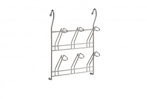 Навеска Полка для кружек (245х90х340мм) хром, YJ-G508