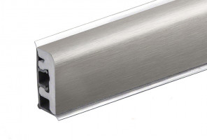 Плинтус кухонный AP630-1208 инокс L3000мм (630В.1208А3000)