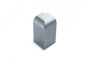 Угол для плинтуса внешн. АР630-820 серебро мат. (630D.0820AN)