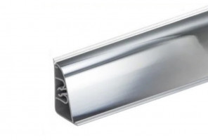 Плинтус AP740 Серебро зеркальное 37х24х3000 (АР740-190)