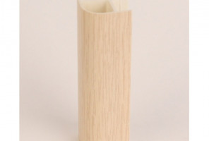 Угол цоколя универсальный 90гр., Н=100мм, Дуб млечный