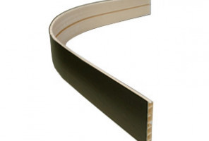 Универсальное закругление цоколя L=1м 150мм, Черный