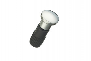 Заглушка рейлинга модерн, хром (RAT-16)