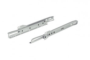 Направляющие роликовые белые 400 мм  HAFELE     	арт.423.37.233/423.08.741