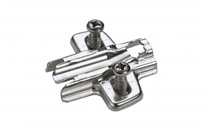 907162500 Крест. монтажная планка для петли Sensys/Intermat, дистанция 0мм, с евровинтами