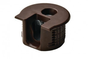 Стяжка-эксцентрик RAFIX 20 с утолщением Коричневая для деталей толщиной от 16мм (263.14.103)
