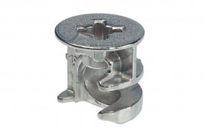 Стяжка-эксцентрик MINIFIX 15 без покрытия для плит толщиной от 16 мм (262.26.033/262.26.999)