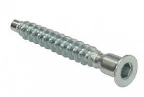 Конфирмат 7*50 с отверстием длин. загл. ST08/04/1/Zn/01