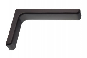 Полкодержатель декоративный 18см WB-WS-18-031 (темно-коричневый)    2 шт.