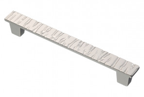 Ручка - скоба FS 111 128 Жемчужный никель (ТЗ) (30шт)