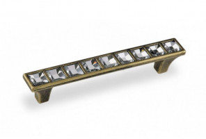 Ручка - скоба FS 159 096 Старая бронза/кристаллы (50 шт)