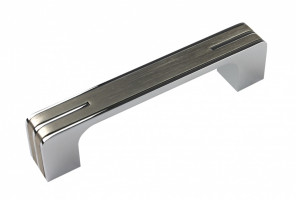 RS267CP/BSN.4/96 Хром полированный/Атласный никель Ручка MONOHROME