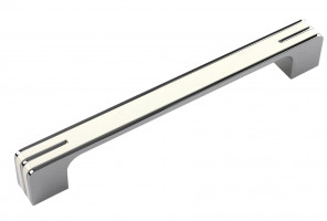 RS267CP/W.4/256 Хром полированный/Белый Ручка  MONOHROME