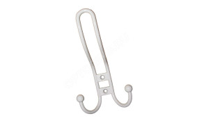 Крючок-вешалка №12  белый