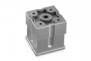 Ножка регул. - Опора H 015060 St свет./St свет.(ТЗ)