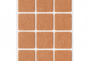 Подпятник фетровый 35*35мм (лист/18шт.)