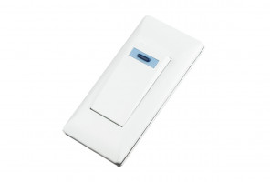 Выключатель врезной сер ВН арт. С1-10 (SC-002)   09.106.04.111/09.110.05.111