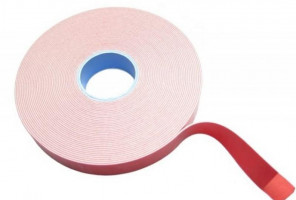 Скотч зеркальный 19х 5м (Красный)