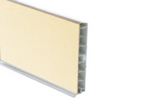 Универсальное закругление цоколя L=1м 100мм, Ваниль