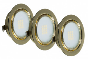 Светильник LED Replis-2 (3000К) золото х 3   19.141.02.628