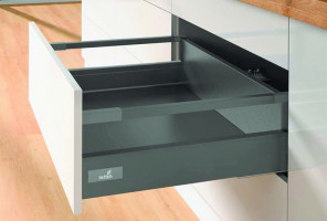 9234552 КОМПЛЕКТ КОРОБА INNOTECH ATIRA ПОЛН. ВЫДВ. С SILENT SYSTEM, H144, NL520, РЕЛИНГИ, АНТРАЦИТ