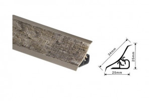 Thermoplast 120 - Плинтус - 2047    Кантри 18*18*3000 (MTK 120-1325)