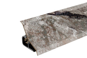 Thermoplast 120 - Плинтус - 3025      Мрамор черный 18*18*3000 (MRK 120-1341)