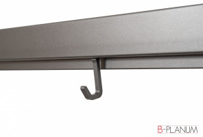 Крючок для рейлинга B-PLANUM, Тефлон, SRH121/TFL   БОЯРД