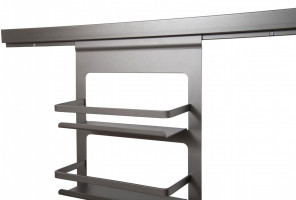 Полка для специй 2-х ур. B-PLANUM, Тефлон, 329*118*402мм SRK222/TFL   БОЯРД