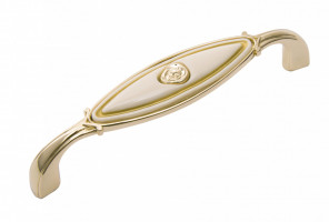 RS111GP.4/96/W Золото полированное/Кремовый Ручка MARTA