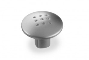 Ручка - грибок FB 016 000 Хром матовый (ТЗ) (50 шт.)