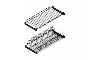 Посудосушитель LOFT 600мм, Черный