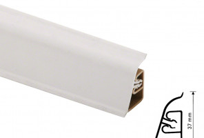 Thermoplast CEZAR BL44 - Плинтус - 702 (4,2)   Кашемир серый 37*24*4200 (BL44-141)