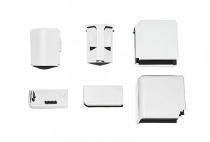 Аксессуары для плинтуса КВАДРО, Белый